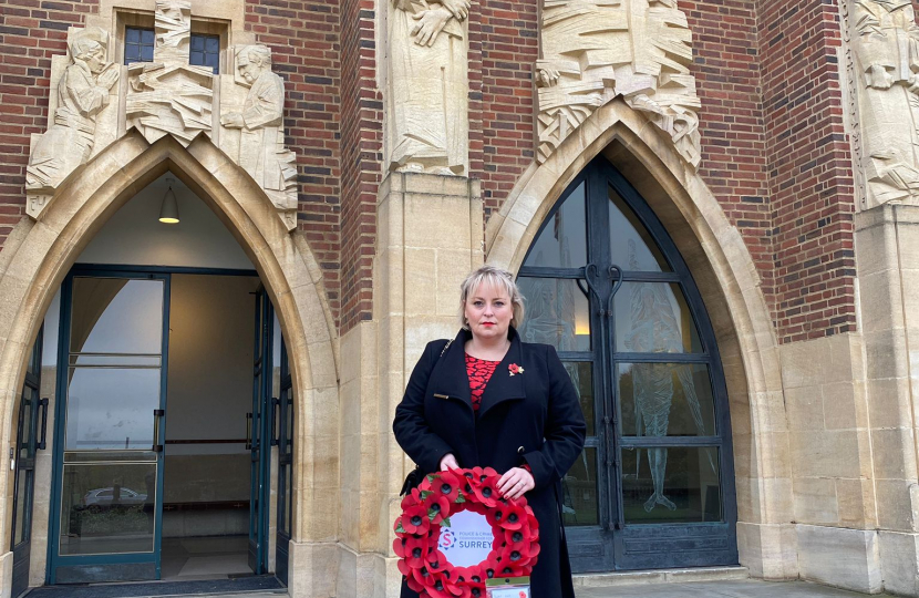 At Guildford Cathedral 